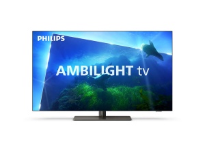 Телевизор PHILIPS 48OLED818/12 OLED 4K UHD Google TV SMART Ambilight 120 Hz VRR (2023) пульт для телевизора philips rc242254902543