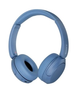 цена Наушники SONY WH-CH520 Blue Bluetooth 5.2, 20 Гц-20000 Гц, AAC