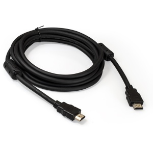Кабель HDMI - HDMI ExeGate (EX-CC-HDMI2-3.0F), вилка-вилка, HDMI 2.0 длина - 3.0 метра кабель hdmi hdmi exegate ex cc hdmi2 1 8 вилка вилка hdmi 2 0 длина 1 8 метра