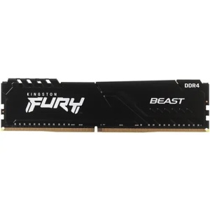 Память DDR4 16Gb 3200MHz Kingston FURY Beast KF432C16BB/16 kingston fury beast 16gb 3600mhz