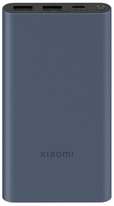 Портативная батарея Xiaomi Mi Power Bank 3 22.5W 10000mAh, синяя (BHR5884GL) портативная батарея xiaomi mi power bank 3 ultra compact 10000mah черная bhr4412gl