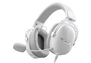 Проводные игровые наушники Redragon Aurora, (объемный звук 7.1 звук, кабель 1.8м), Белые