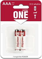 Батарейки BL2 Smartbuy ONE LR03/2B (24/240) (SOBA-3A02B-Eco) алкалиновая BL2 (цена за 2 шт.)