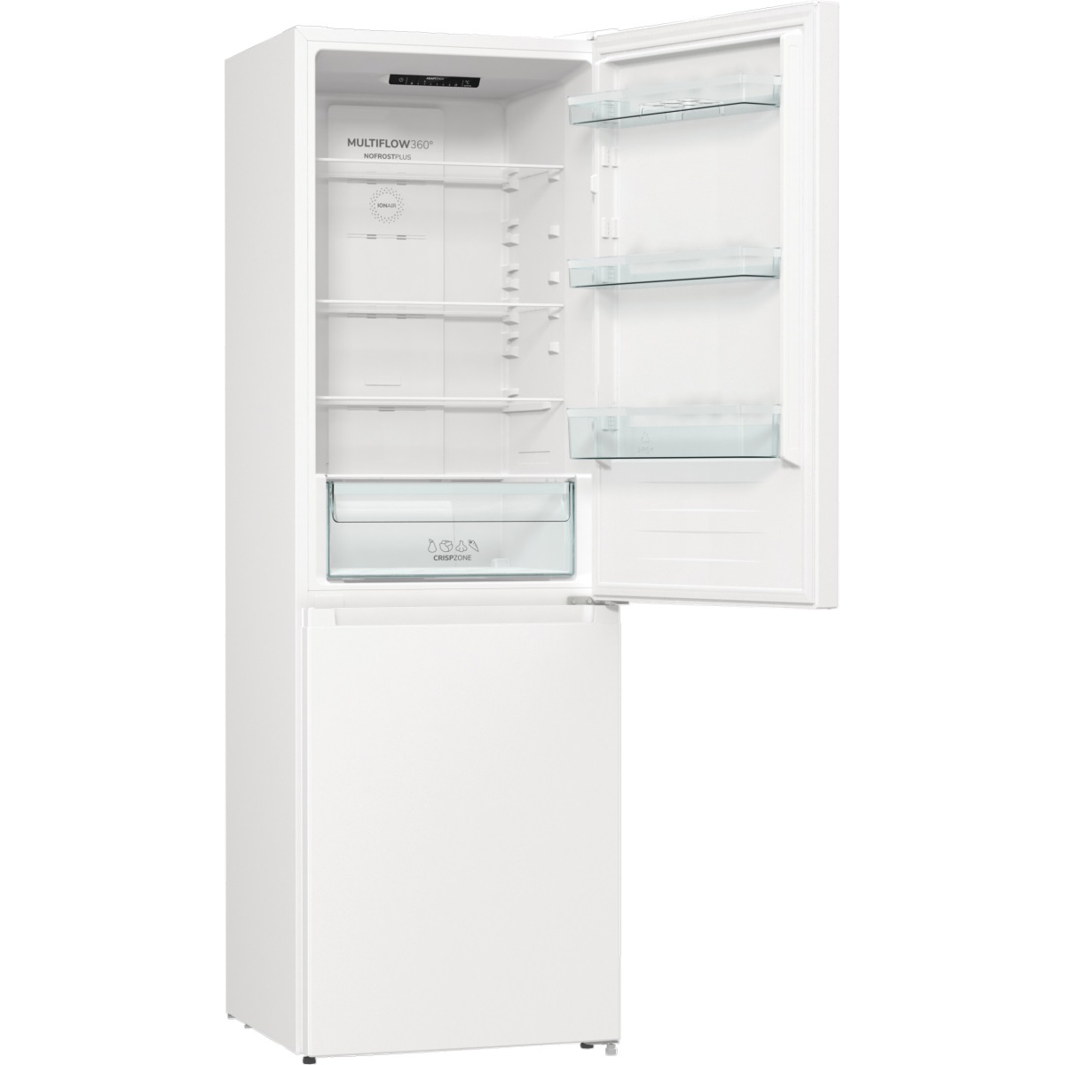 Холодильник Gorenje NRK6191EW4 (Essential / Объем - 302 л / Высота - 185см / A+ / Белый / No Frost)