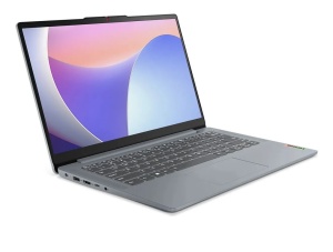 Ноутбук Lenovo IdeaPad Slim 3 14IRU8 (Intel Core i3-1305U 1,6GHz/14''/1920x1080 IPS/8GB/512GB SSD/Intel UHD Graphics/DOS/Arctic Grey/RUS keyb) разъем для ноутбука lenovo ideapad g470 g570 с кабелем