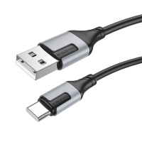 Кабель Borofone BX101 USB Type-C - USB (3A / 1 метр / чёрный)