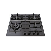 DSP Поверхность газовая Haier HAVG6BF4HB/1 (Gas On Glass Series 4 / черный / закаленное стекло / чугун. решетки / 4 кон / газконтроль / Preci Flame)