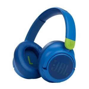 Беспроводные детские наушники с микрофоном JBL JR460NC, Bluetooth, ANC, 20 Гц-20000 Гц, 32 Ом, 95 дБ, Blue гарнитура jbl t510bt белый
