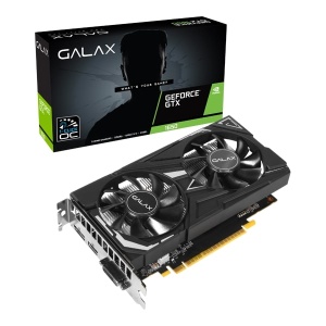 Видеокарта GALAX GeForce GTX GTX1650 EX - 1 Click OC PLUS 4GB GDDR6 (65SQL8DS93E1) 1530/1635MHz, DP, HDMI, DVI-D цена и фото