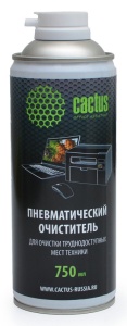 цена Пневматический очиститель Cactus CS-Air750 для очистки техники 750мл