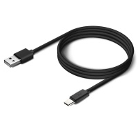 Кабель Borasco USB Type-C - USB, 1 метр, чёрный (20545)