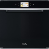 Духовой шкаф с добалением пара Whirlpool W11I OP1 4S2 H (73 л / до 270 °C / Чёрный, стекло / SmartClean / Гриль / Метал. напр. / SoftClosing / A+) Чёрный