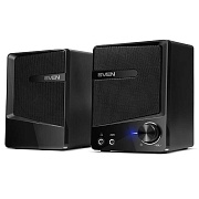 Колонки 2.0 SVEN 248 / 6W / USB - питание / Аудиовыход на наушники / Чёрный / корпус - пластик