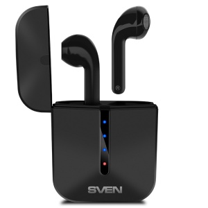 цена Беспроводные наушники с микрофоном SVEN E-335B TWS Bluetooth