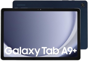 Планшет Samsung Galaxy Tab A9+ 11.0 4/64 ГБ Wi-Fi, синий (SM-X210) держатель сим карты sim карты памяти microsd для samsung j330 galaxy j3 2017 j530 galaxy j5 2017 j730 galaxy j7 2017 компл 2 шт черный