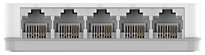Коммутатор D-LINK DES-1005C Неуправляемый коммутатор с 5 портами 10/100Base-TX