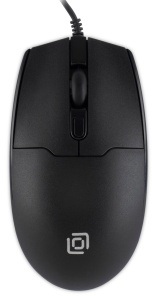 Мышь Oklick 147M, 2000 dpi, оптическая, проводная, USB, 1,8м., черный