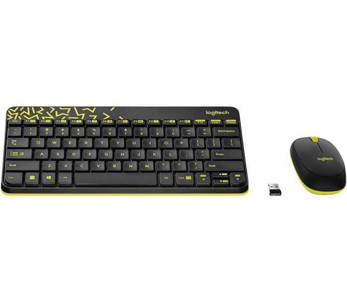 Беспроводной комплект клавиатура+мышь Logitech MK240 Nano Black (920-008213)