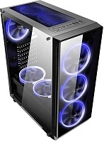 RFB Корпус GOLDEN TIGER RAPTOR F-12 безБП ATX - 2*3.5int, 3*2.5int, 2USB2, 1USB3, 7PCI slot