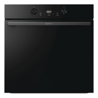 Духовой шкаф Gorenje BOS6737E05DBG (Essential / 77 л / до 300 °C / Чёрный, стекло / AquaClean / телескоп. напр. (x1) / А)