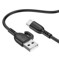 Кабель Borofone BX91 Lightning - USB, 1 метр, белый