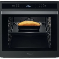 Духовой шкаф Whirlpool W6 OM4 4S1 H BSS (73 л / до 250 °C / Чёрное стекло, сталь / Гидролиз / Гриль / Телескоп. напр. / SoftClose / A+)