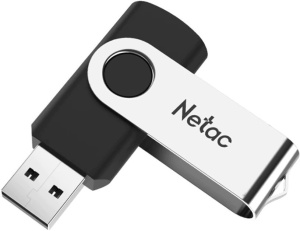Память USB2.0 Flash Drive 64Gb Netac U505 BLACK [NT03U505N-064G-20BK] флеш диск netac 64gb u903 usb2 0 nt03u903n 064g 20bk