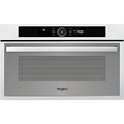Микроволновая печь встраиваемая Whirlpool AMW 731/WH (Белое стекло / 31 литр / ширина - 59,5 см / 1000 Вт / Гриль 800 Вт / JetDefrost 3D)