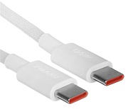 Кабель Xiaomi USB-C - USB-C, 6A, плетеный, 1 метр (BHR087KGL)