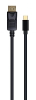 Кабель miniDisplayport - Displayport GEMBIRD (CCP-mDP2-6), вилка-вилка, DisplayPort v.1.2, длина - 1.8 метра
