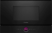 Микроволновая печь встраиваемая Bosch BFL7221B1 (Serie8 / Чёрный / 21л / ширина - 59,4 см / 900Вт / Autopilot7)