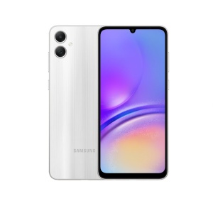 Смартфон Samsung Galaxy A05 (SM-A055F) 4/64 ГБ, серебряный смартфон samsung galaxy a04 sm a045 4 64 гб черный