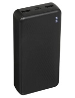 Портативная батарея Borofone BJ55A (Smart charge/ LED индикатор) 20000мАч, чёрная  Чёрный Портативная батарея Borofone BJ55A (Smart charge/ LED индикатор) 20000мАч, чёрная Чёрный