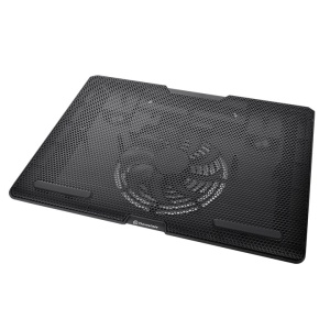цена Подставка для ноутбука с охлаждением Thermaltake Massive S14 для ноутбуков с диагональю до 15.6 дюймов, Black