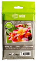 Фотобумага Cactus CS-GA620050 A6/200г/м2/50л./белый глянцевое для струйной печати   Фотобумага Cactus CS-GA620050 A6/200г/м2/50л./белый глянцевое для струйной печати