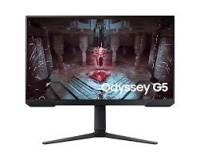 цена Монитор 27 SAMSUNG LS27CG510EMXUE Odyssey G5 G51C VA/2560x1440/1 мс/300 кд/м2/ 3000:1/DisplayPort/HDMI/UK/165Hz