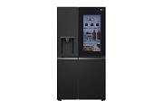 Холодильник Side by Side LG GSGV81EPLL (Объем - 635 л / Высота - 179см / A++ / Чёрный / No Frost / InstaView / диспенсер / Wi-Fi)