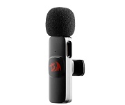 Петличный микрофон Redragon Athan GM93 USB-C,петличка,2.4G   Петличный микрофон Redragon Athan GM93 USB-C,петличка,2.4G