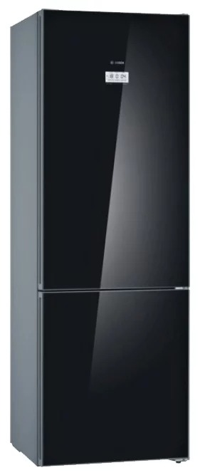 Холодильник Bosch KGN49SB3AR (203см / Черный / Стекло / NoFrost / Serie6)