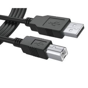 Кабель USB 2.0 A - USB 2.0 B KS-is (KS-466-2), вилка-вилка, для мфу/принтера/сканера, длина - 1.8 метра кабель usb 3 0 type c micro usb type b ks is ks 529 вилка вилка скорость передачи до 10 гбит сек черный длина 0 3 метра