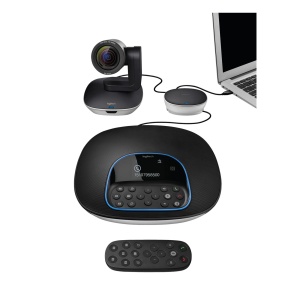 Веб камера Logitech Group 1080p/30fps, угол обзора 90°, 10-кратное цифровое увеличение (960-001057) веб камера logitech c920e webcam 1080p 30fps угол обзора 78° 960 001360 с шторкой приватности