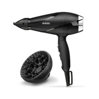 Фен BaByliss 6713DE (полноразмерный / 2200 Вт / 2 режима / холодный воздух / генератор ионов / шнур - 2,8 м / AC-мотор / диффузор)