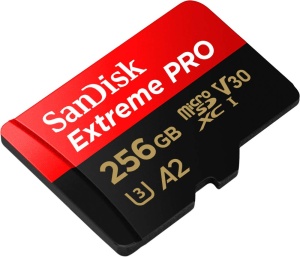 цена Память micro Secure Digital Card 256Gb class10 SanDisk 200/140MB/s Extreme Pro UHS-I адаптер SD [SDSQXCD-256G-GN6MA]