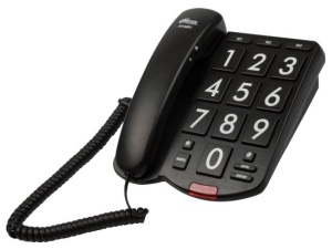 Телефон Ritmix RT-520 black телефон ritmix rt 495 black