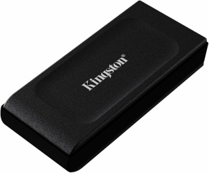 Жесткий диск SSD ext 1000Gb Kingston SXS1000 USB 3.2 Gen2 Type-C R1050/W1000 Mb/s SXS1000/1000G жесткий диск ssd ext 500gb samsung t7 red usb 3 2 type c r1050 w1000 mb s mu pc500r ww