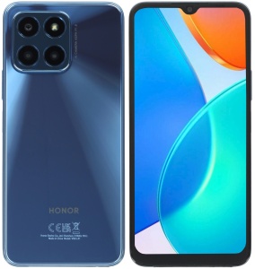 Смартфон HONOR X6 4/64 ГБ, голубой смартфон honor x6 4 64gb серебристый 64 гб 4 гб