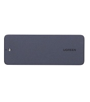 Внешний бокс для SSD M2 Ugreen CM777 M.2NVME Hard Drive Enclosure 20Gbps. Цвет: серый космос