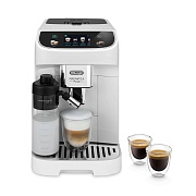 Кофемашина DeLonghi Magnifica Plus ECAM320.60.W (кофе зерновой, молотый/ 1450 Вт/ 1.9 л/ автоматический капучинатор/ 12 напитков)