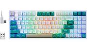 Беспроводная игровая клавиатура Redragon Veigar, (96%/Механическая/BT/2.4), Белая