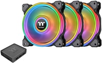 Комплект кулеров для корпуса Thermaltake Riing Quad 12 RGB Radiator Fan TT Premium Edition 3 Pack (CL-F088-PL12SW-A) 